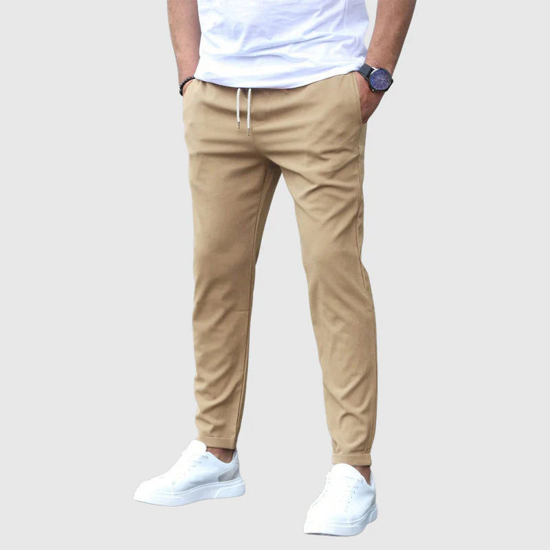 Alessandro Veneti Stretch Drawstring Pants
