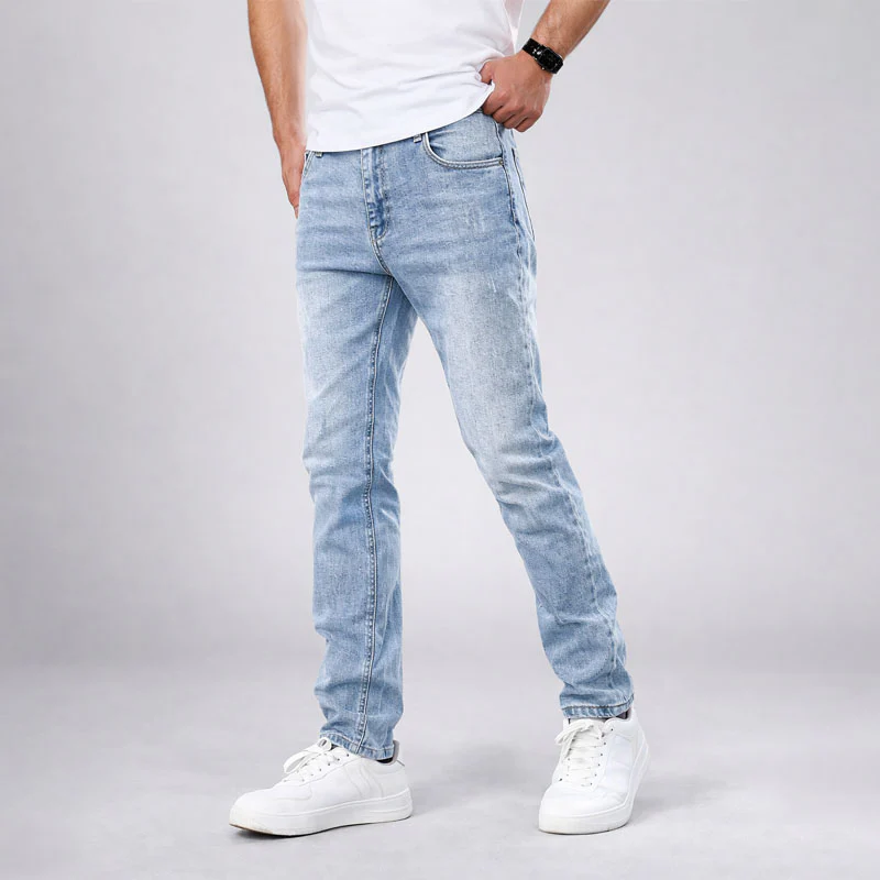 Alessandro Veneti Washed Denim Jeans