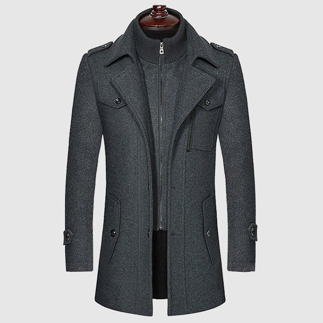 Roberto Russo Verdant Wool Blends Coat - Image 3
