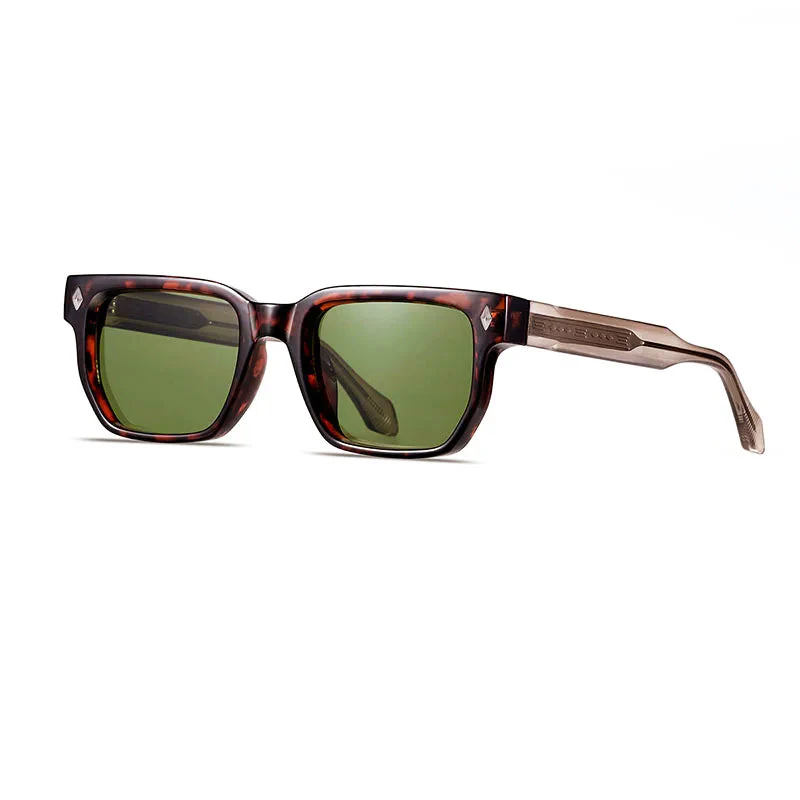 Square Sunglasses with Clean-Line Frame